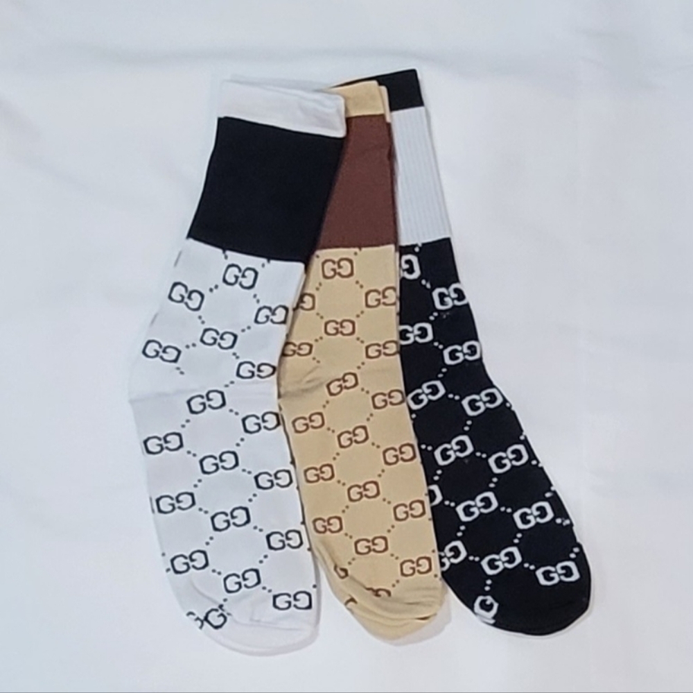 Nice set of 3 pair of socks DOUBLE G